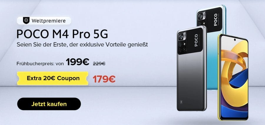 POCO M4 Pro bei Goboo kaufen.