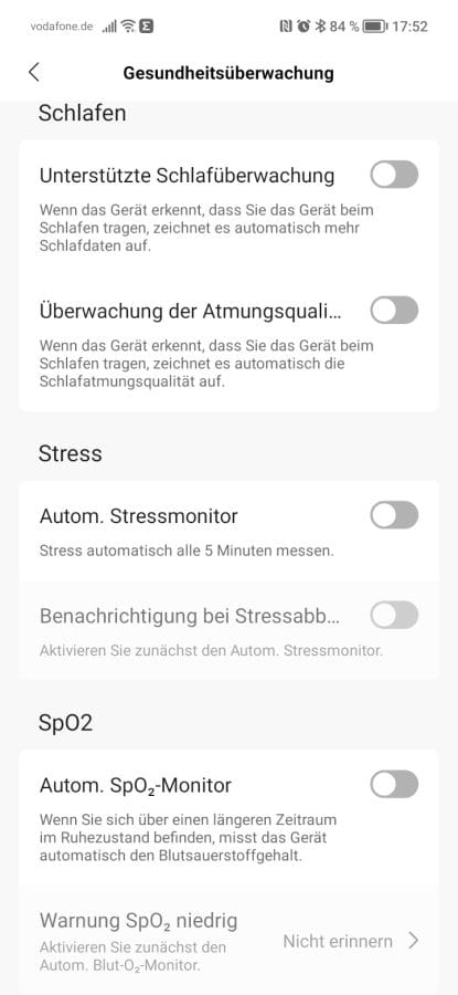 Amazfit GTR 3 Pro Gesundheitsfunktionen (2)