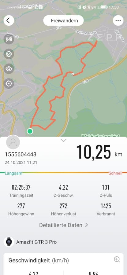 Amazfit GTR 3 Pro Sportprogramm (1)