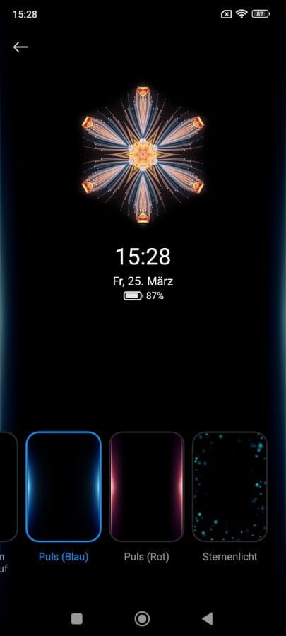 Redmi Note 11 Pro 5G Always-On Display Effekte (1)