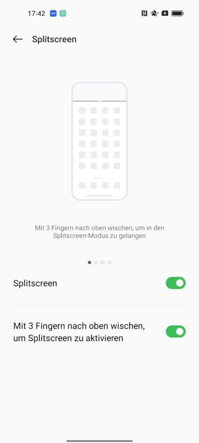 OPPO Find X5 Lite ColorOS Splitscreen