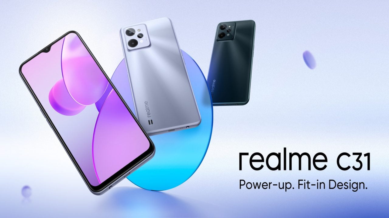 realme C31 Header