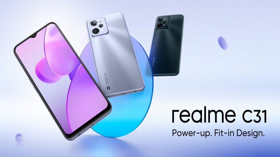 realme C31 Header