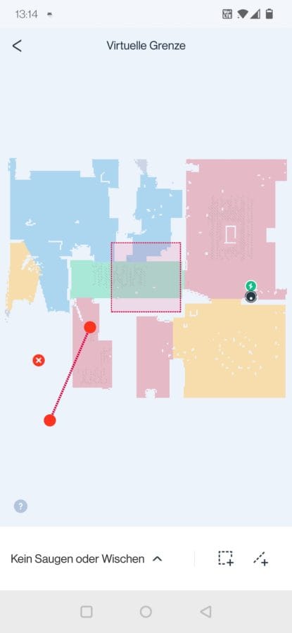 ECOVACS DEEBOT T9 AIVI App Raumkarte Virtual Wall und No-Go-Zonen