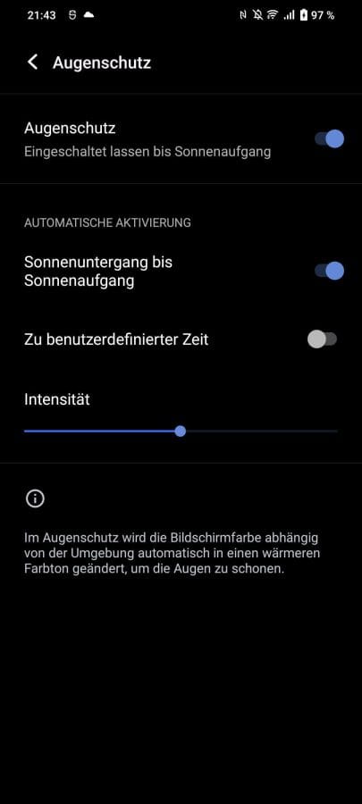 vivo X80 Pro Displayeinstellungen