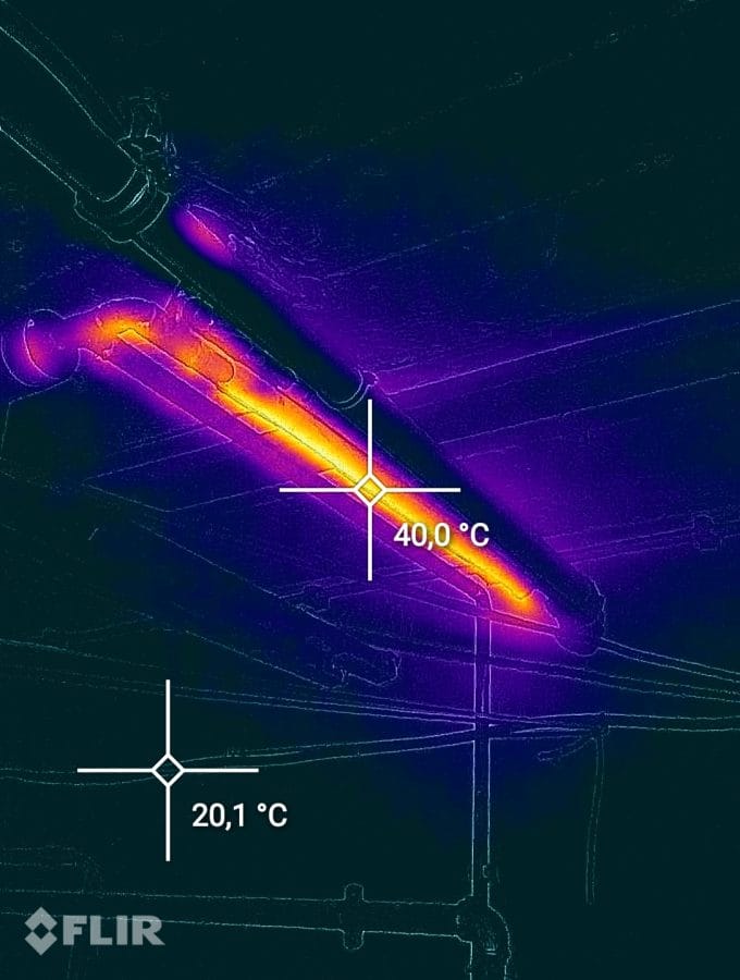 Blackview BL8800 Pro MyFLIR App Wärmebild