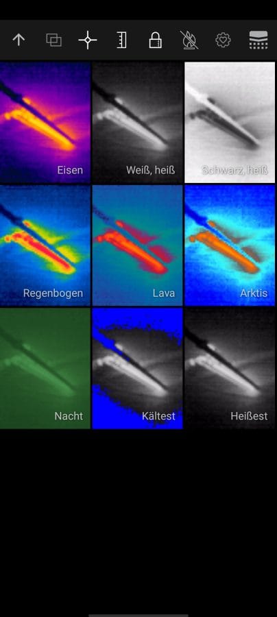 Blackview BL8800 Pro MyFLIR App Modi