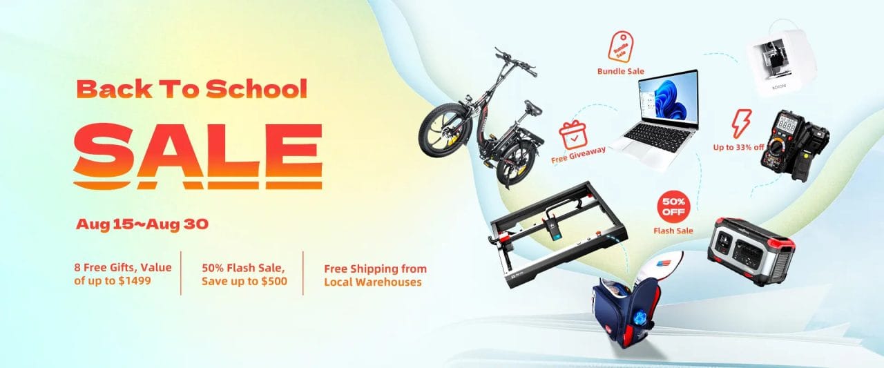 GearBerry Back to School Sale