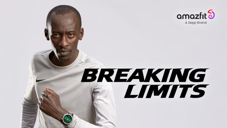 Amazfit Partnerschaft mit Kelvin Kiptum Hero