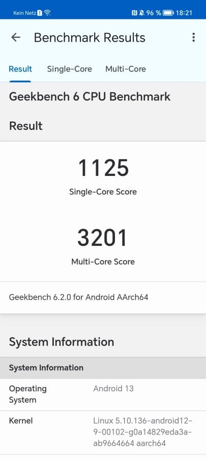 HONOR 90 Geekbench