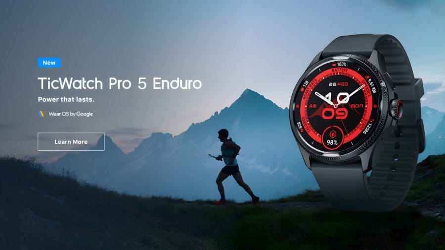 TicWatch Pro 5 Enduro Hero