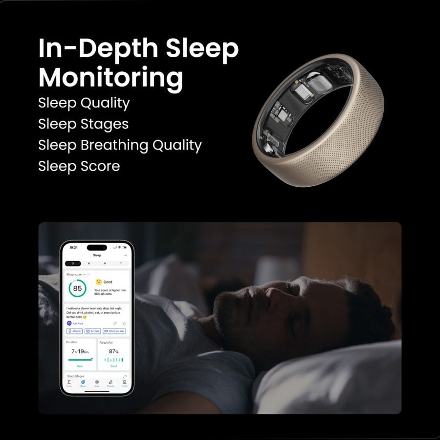 Amazfit Helio Ring Zepp App Schlafmonitoring