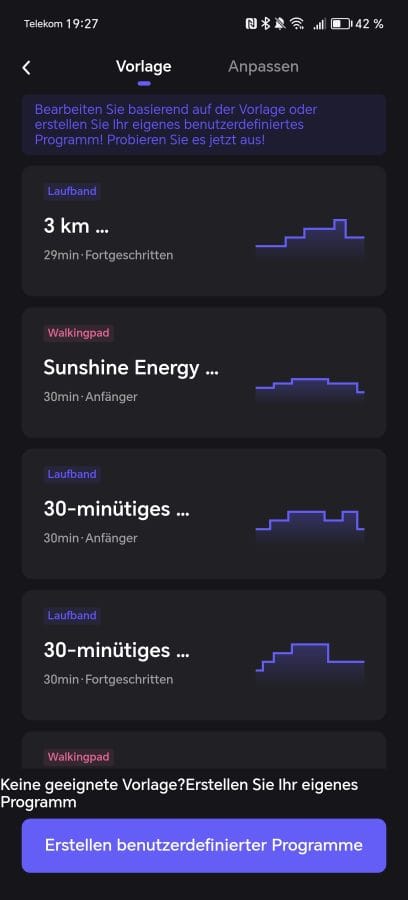 KS Fit App Training