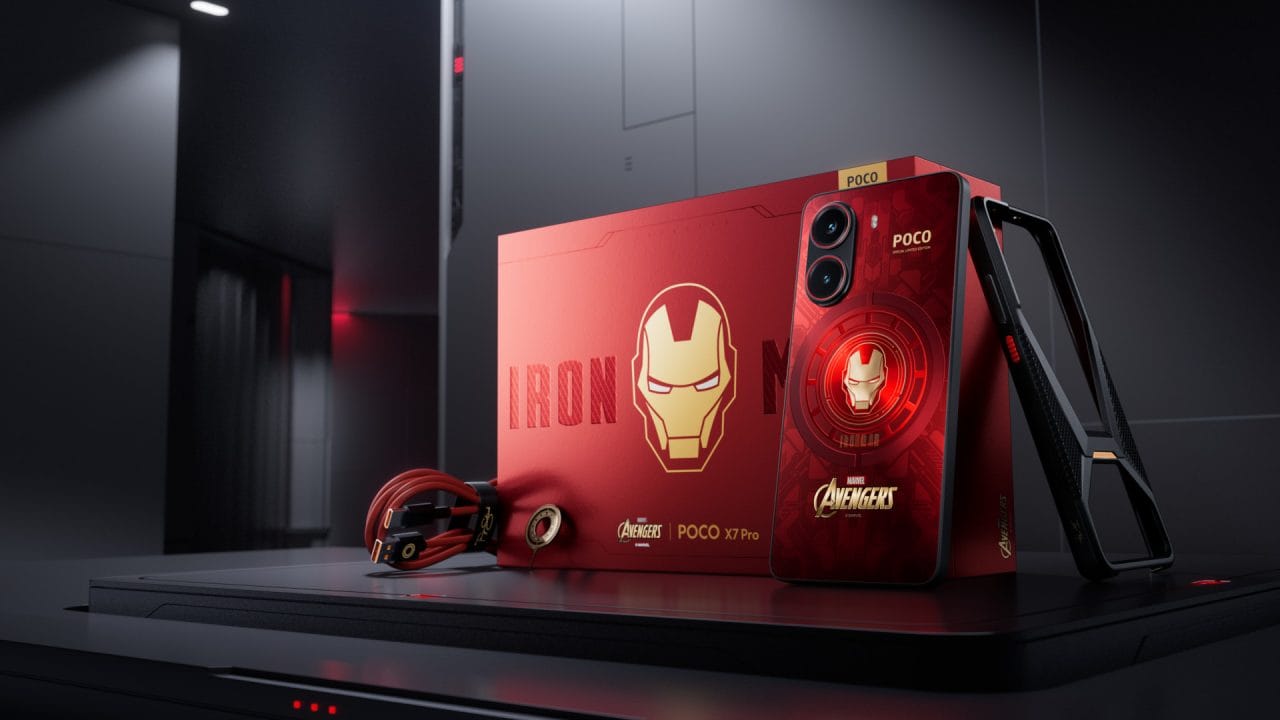 POCO X7 Pro Iron Man Edition