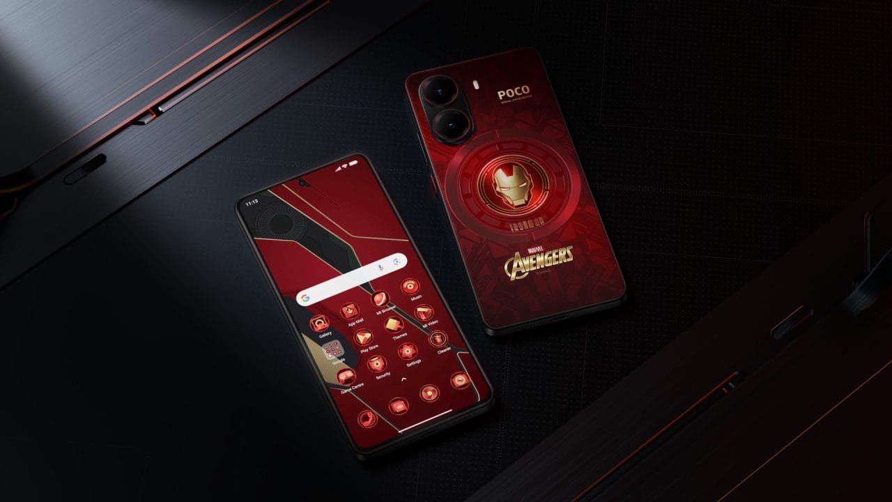 POCO X7 Pro Iron Man Edition Benutzeroberfläche