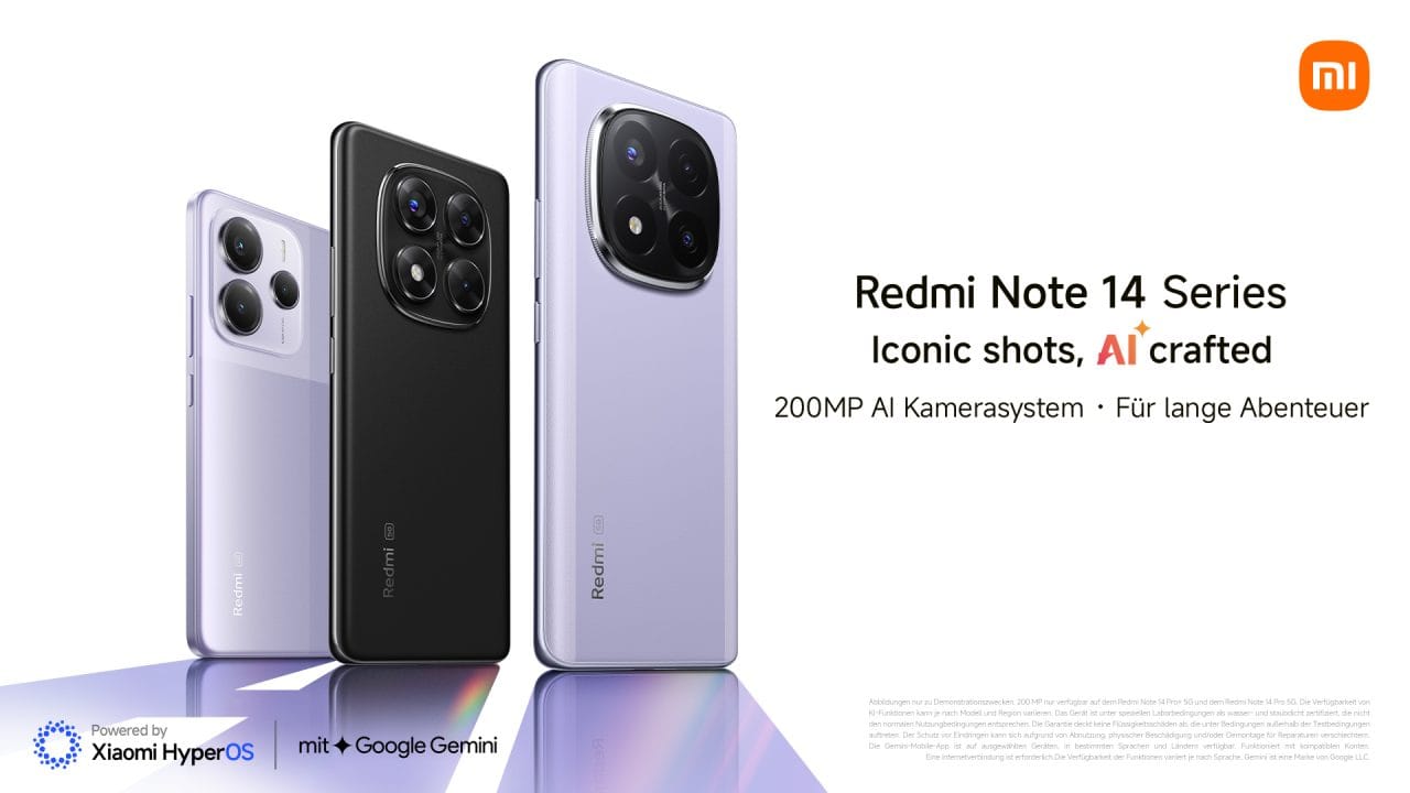 Xiaomi Redmi Note 14 Series Hero