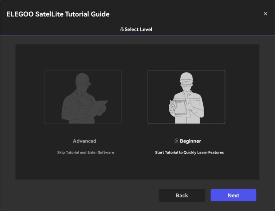 ELEGOO SatelLite Tutorial Rolle